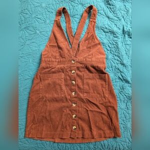 Indigo Rein Brown Corduroy Dress